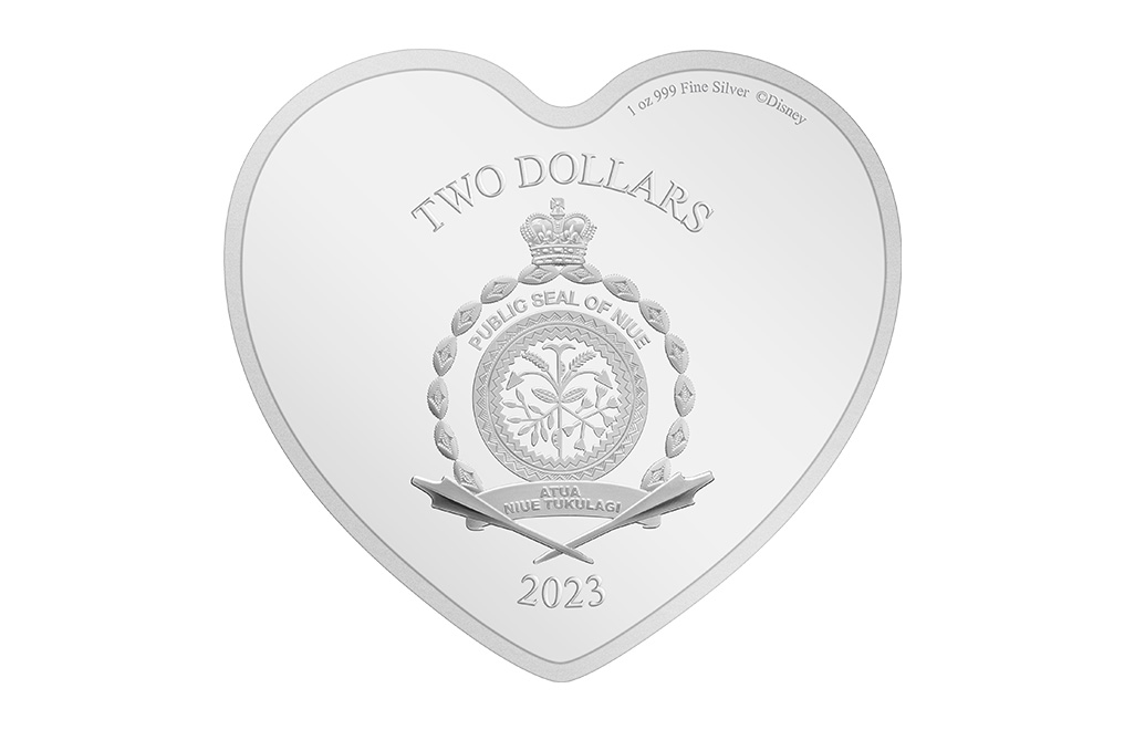 Buy 1 oz Silver Disney Love Coin (2023), image 1
