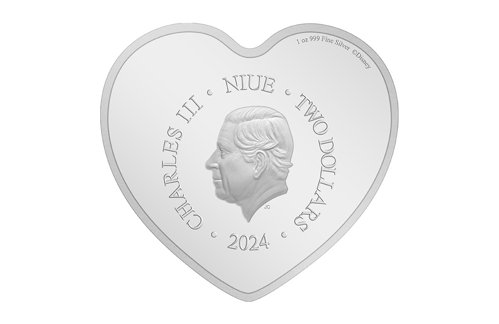 Buy 1 oz Silver Disney Love Coin (2024), image 1