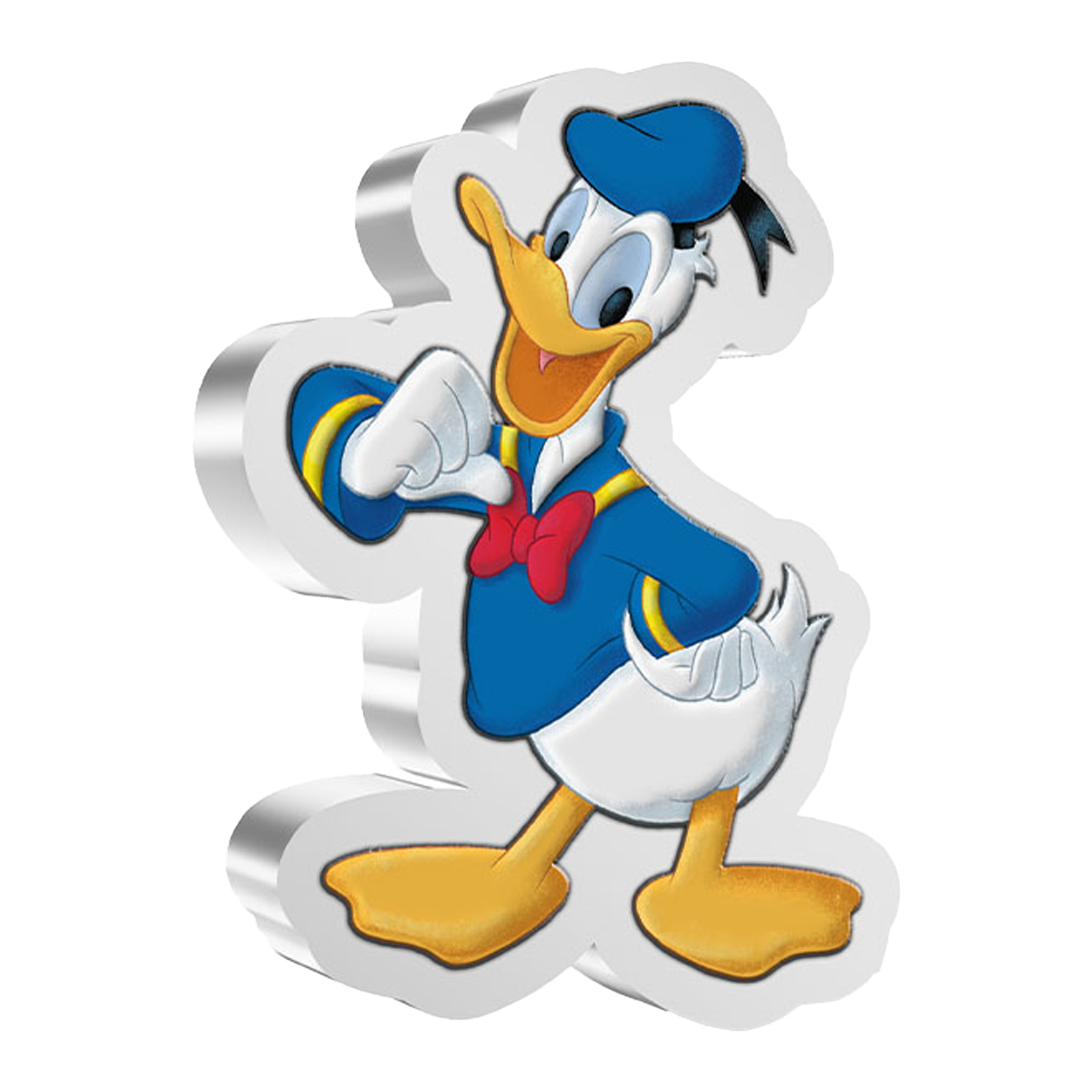Buy 1 oz Silver Donald Duck Shaped Coin (2021), image 0