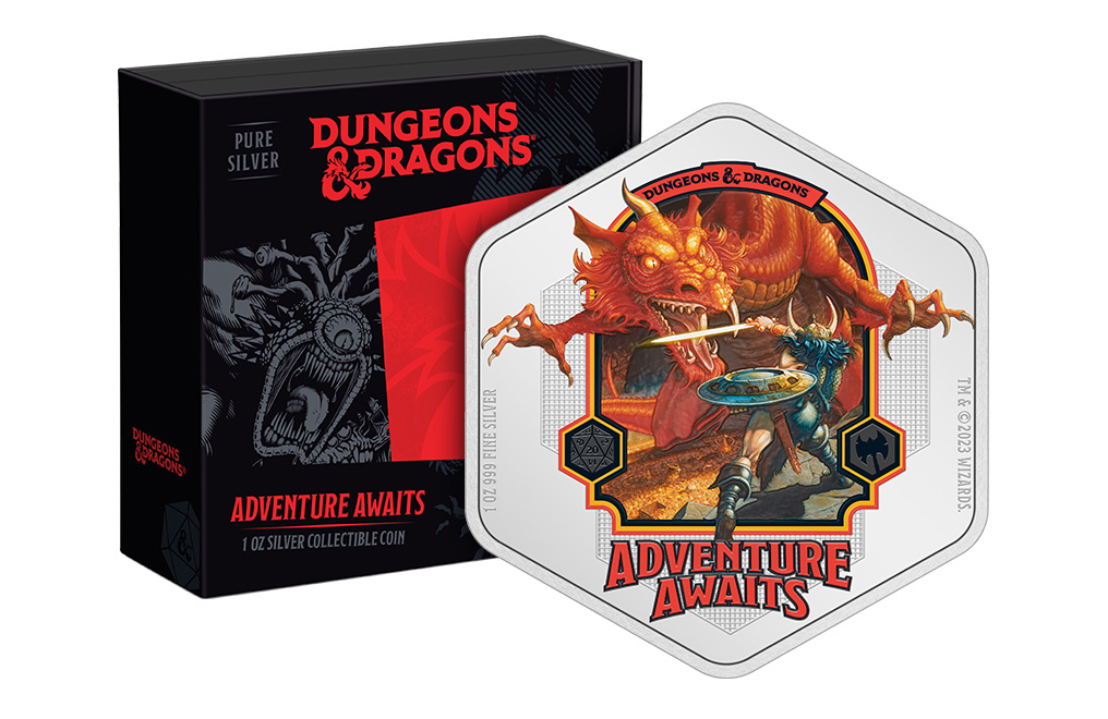 Buy1 oz Silver Dungeons and Dragons Coin (2023), image 2