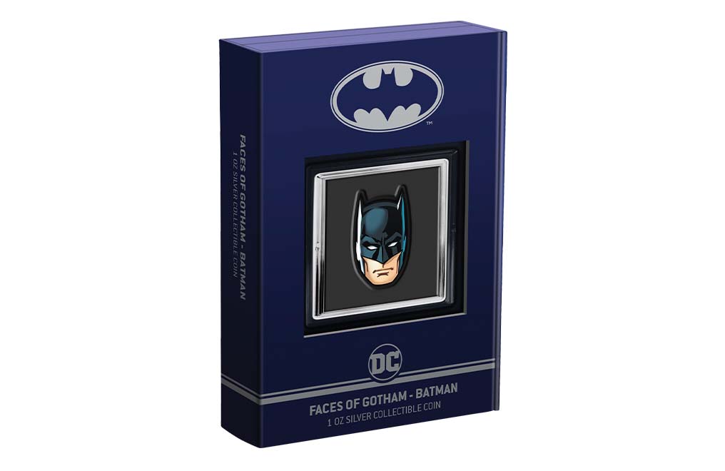 Buy1 oz Silver Faces of Gotham™ BATMAN™ Coin (2022), image 5