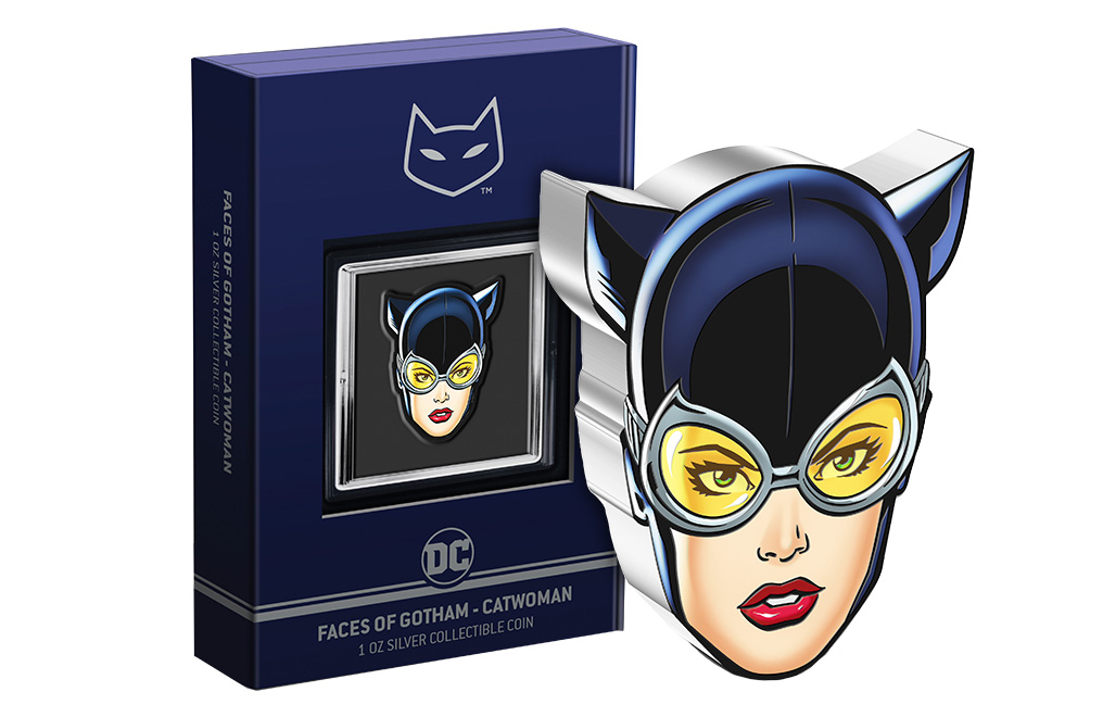 Buy 1 oz Silver Faces of Gotham™ CATWOMAN™ Coin (2022), image 2