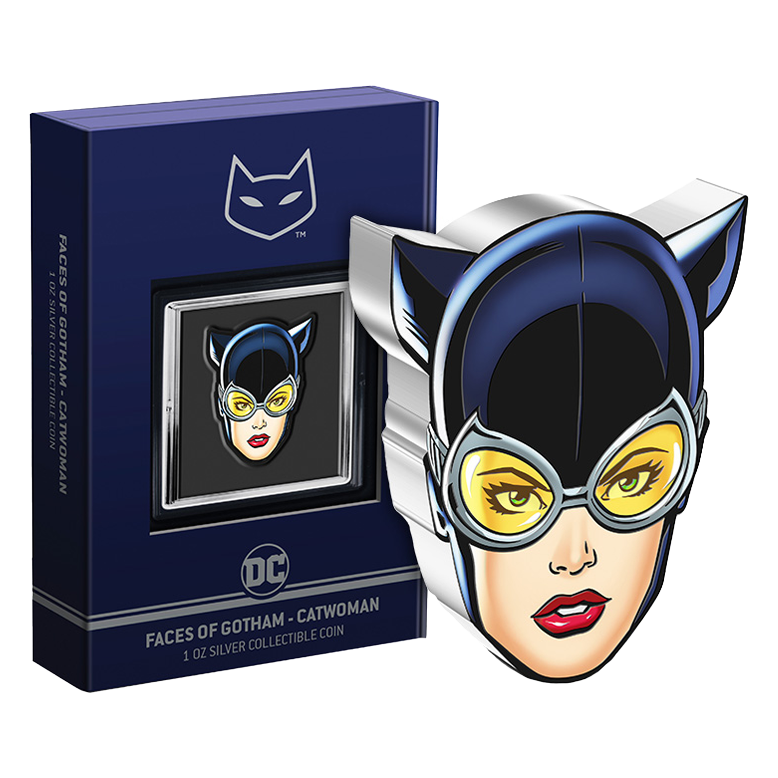 Buy 1 oz Silver Faces of Gotham™ CATWOMAN™ Coin (2022), image 2