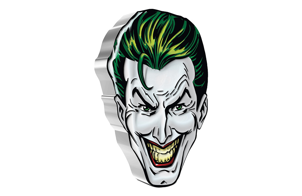 Buy 1 oz Silver Faces of Gotham™ THE JOKER™ Coin (2022), image 0