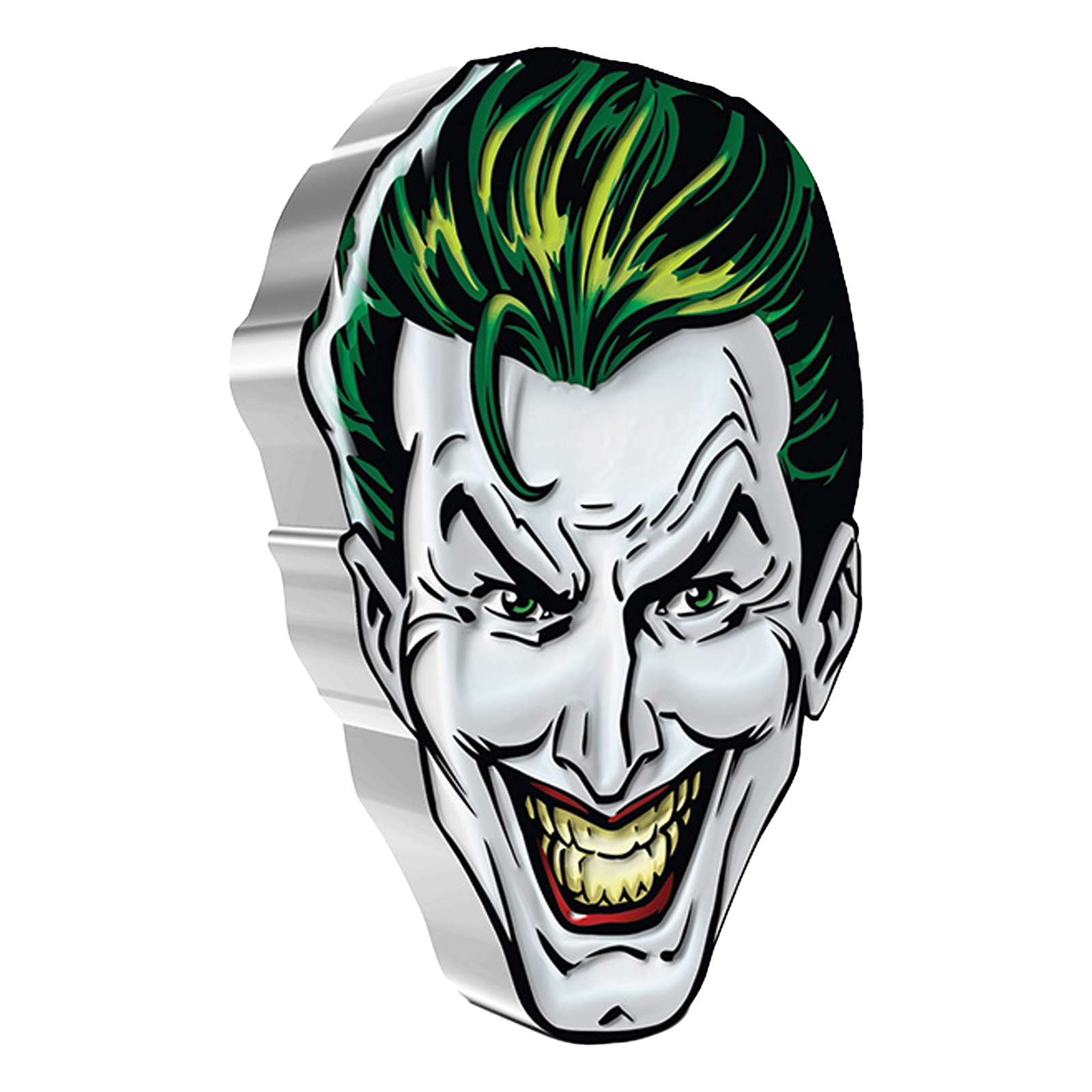 Buy 1 oz Silver Faces of Gotham™ THE JOKER™ Coin (2022), image 0