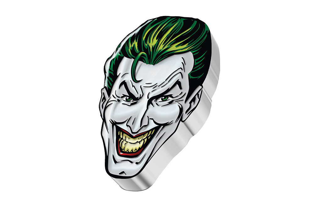 Buy 1 oz Silver Faces of Gotham™ THE JOKER™ Coin (2022), image 3