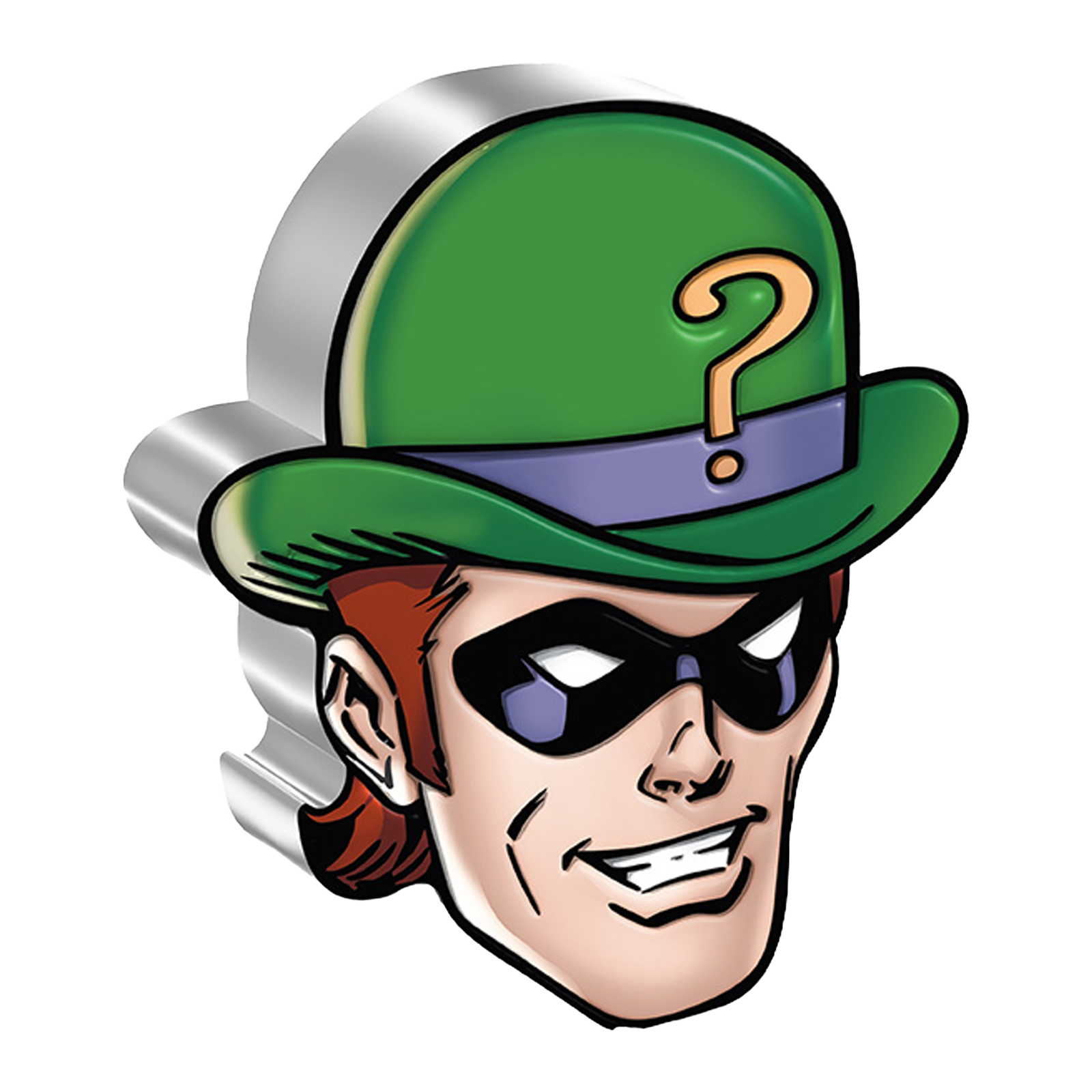 Buy 1 oz Silver Faces of Gotham™ THE RIDDLER™ Coin (2022), image 0