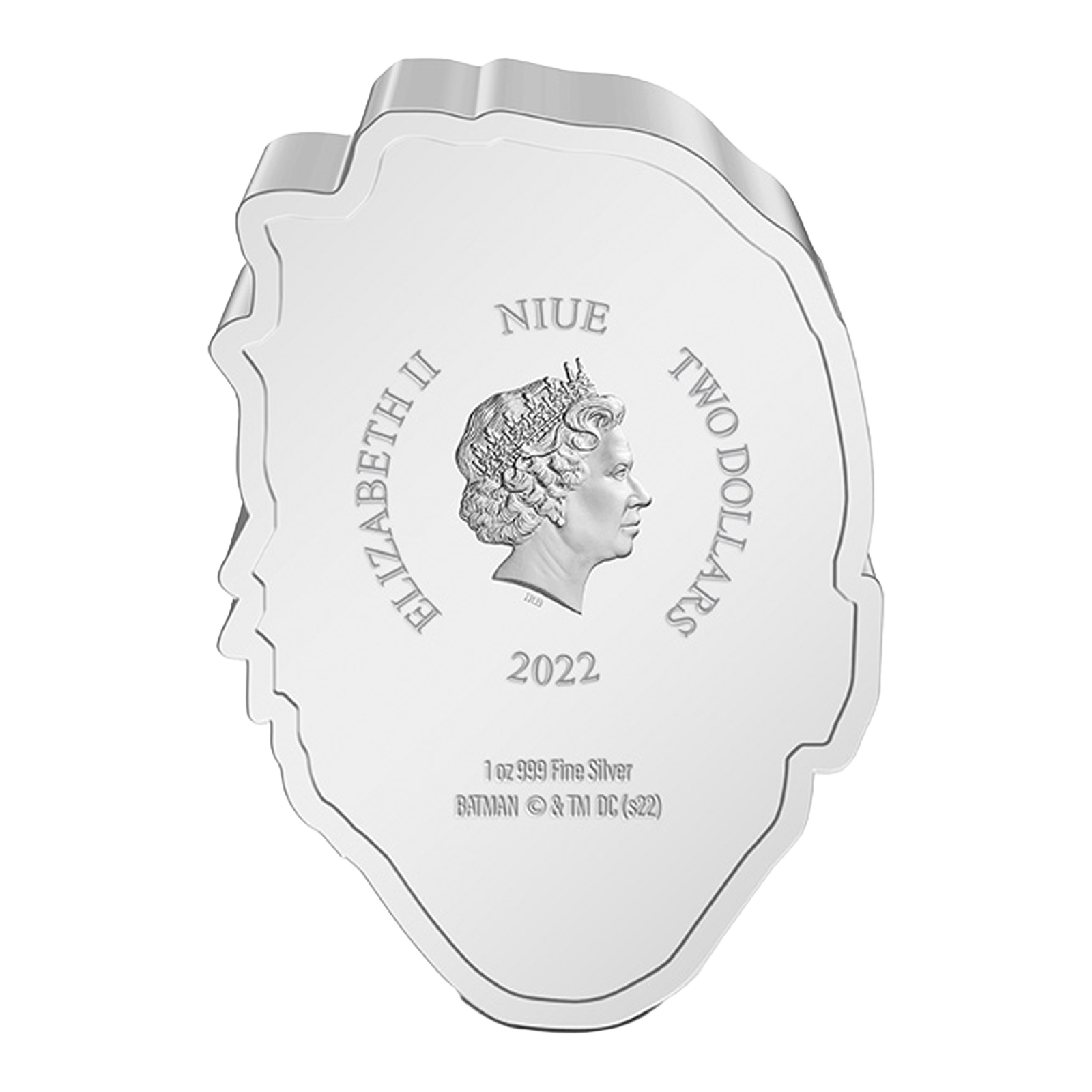 Buy 1 oz Silver Faces of Gotham™ TWO-FACE™ Coin (2022), image 1