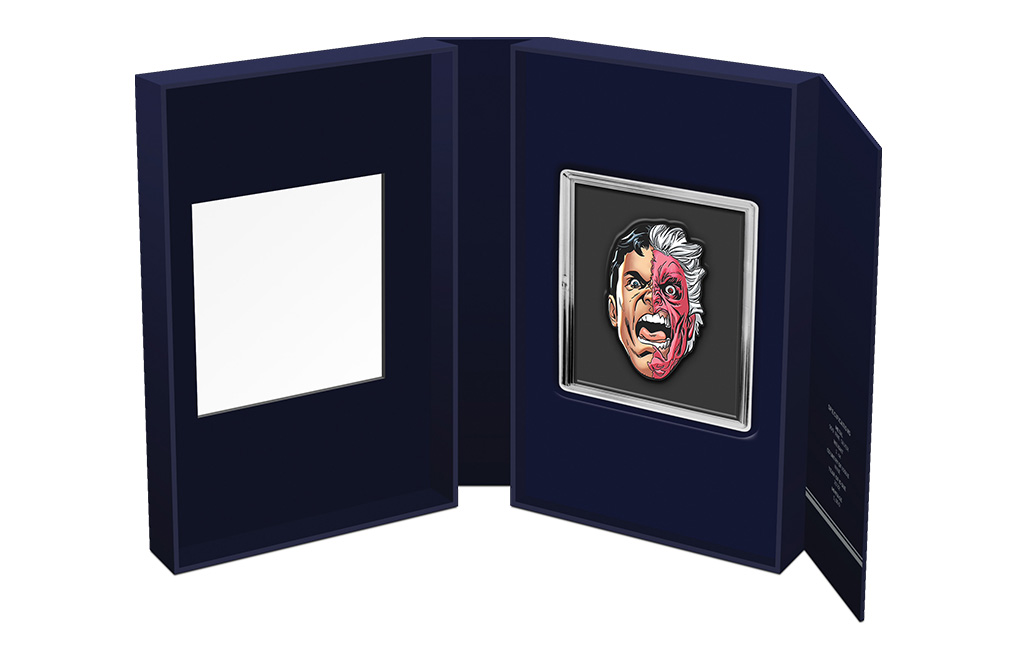 Buy 1 oz Silver Faces of Gotham™ TWO-FACE™ Coin (2022), image 3