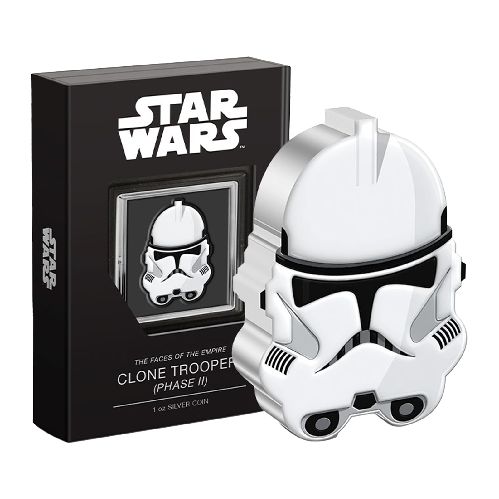 Buy 1 oz Silver Faces of the Empire™ Clone Trooper™ (Phase 2) Coin (2022), image 2