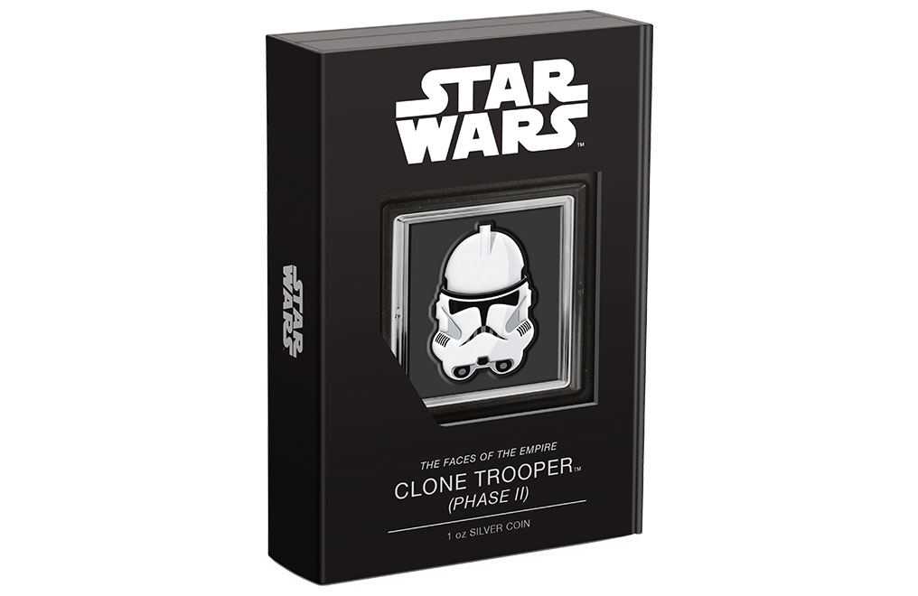 Buy 1 oz Silver Faces of the Empire™ Clone Trooper™ (Phase 2) Coin (2022), image 4