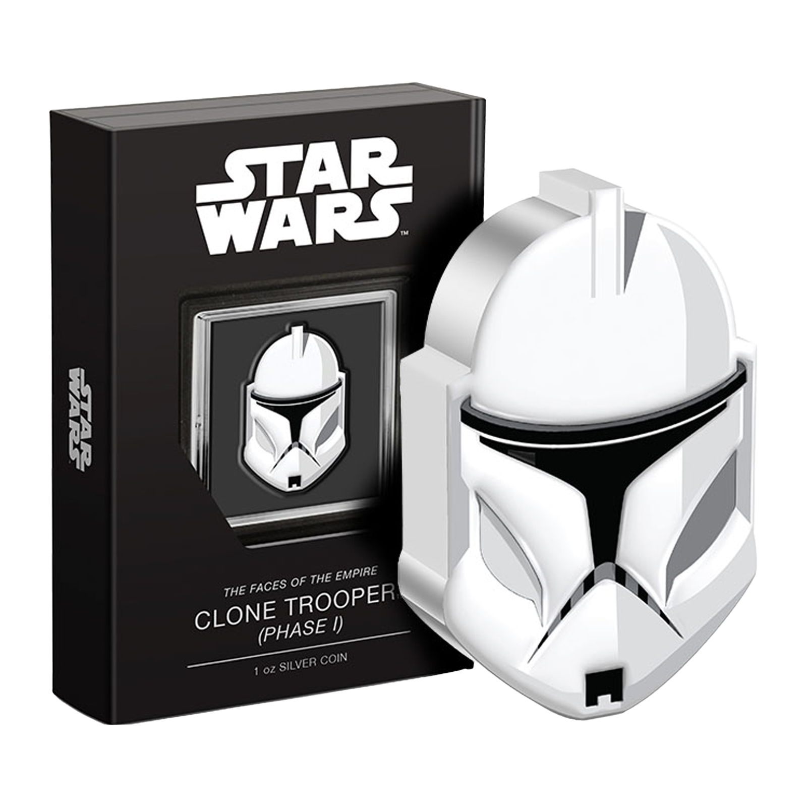 Buy 1 oz Silver Faces of the Empire™ Clone Trooper™ (Phase 1) Coin (2022), image 2