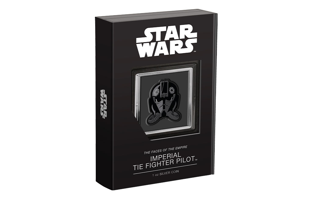 Buy 1 oz Silver Faces of the Empire™ Imperial TIE Fighter Pilot™ Coin (2021), image 0