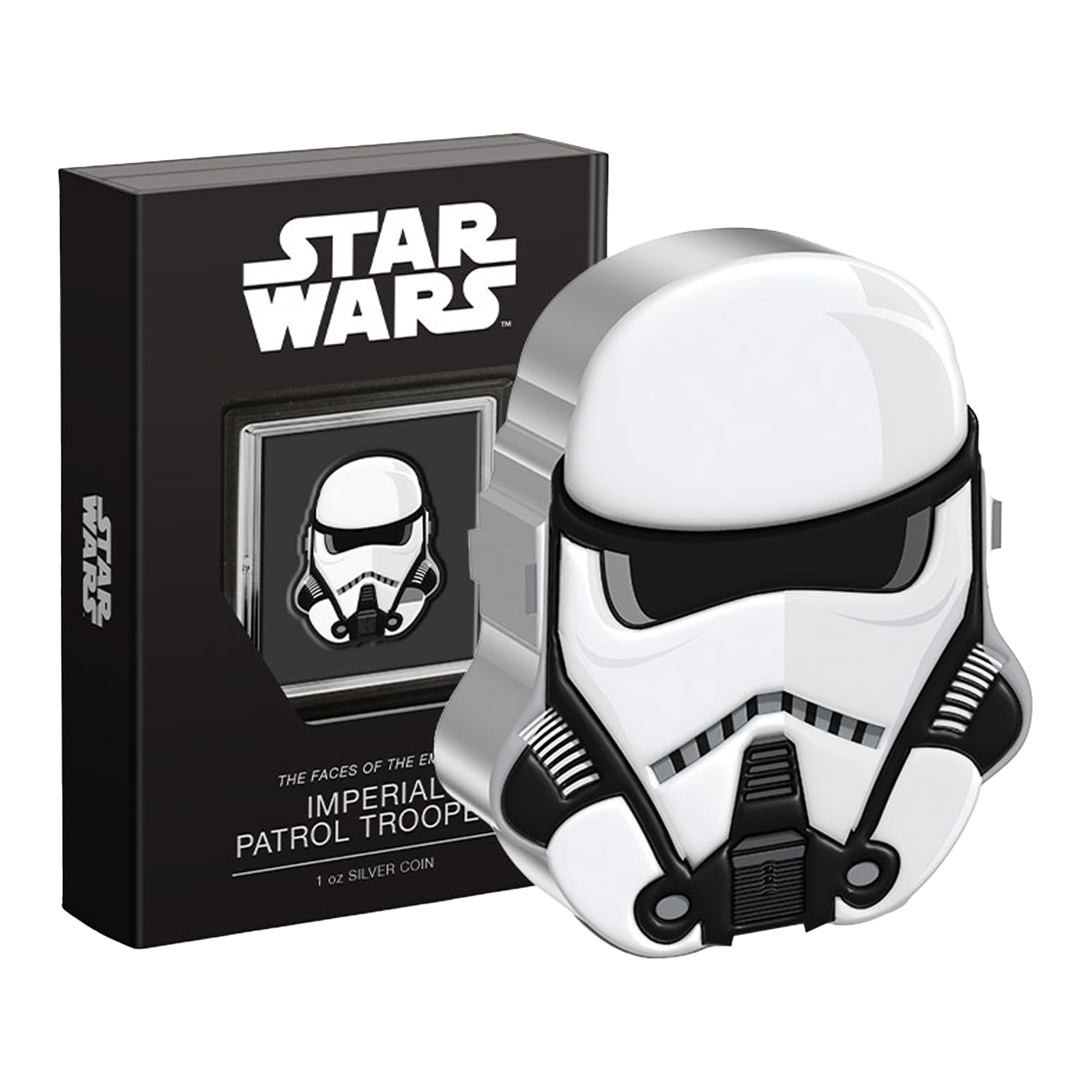 Buy 1 oz Silver The Faces of the Empire™ Imperial Patrol Trooper™ Coin (2022), image 0