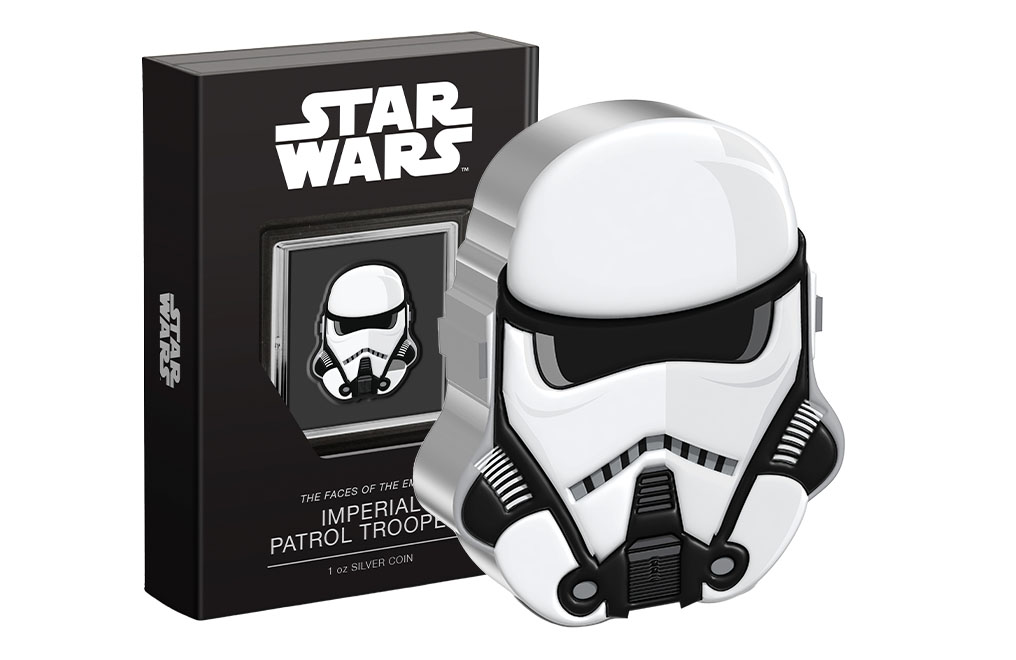 Buy 1 oz Silver The Faces of the Empire™ Imperial Patrol Trooper™ Coin (2022), image 2