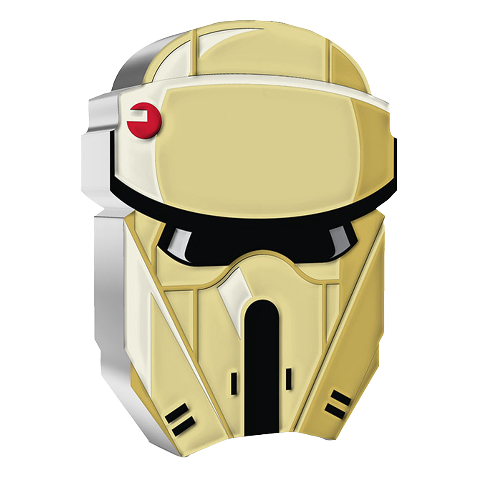 1 oz Silver Faces of the Empire™ Scarif™ Stormtrooper Coin (2022), image 0