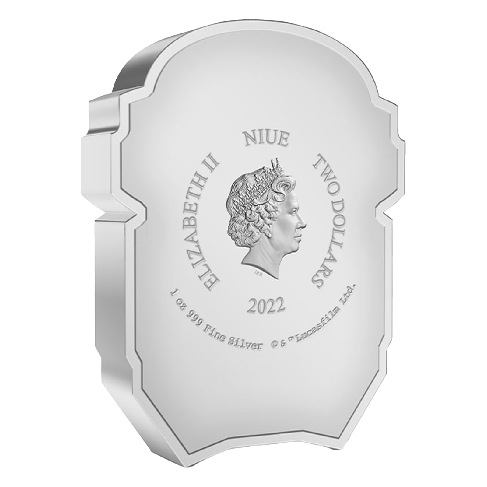 1 oz Silver Faces of the Empire™ Scarif™ Stormtrooper Coin (2022), image 1