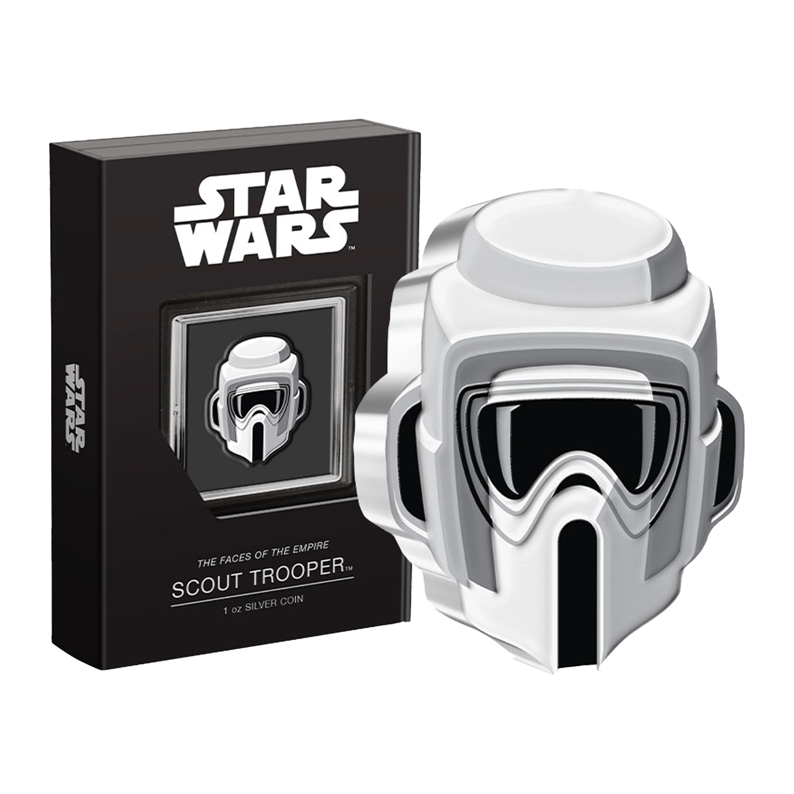 Buy 1 oz Silver Faces of the Empire™ Scout Trooper™ Coin (2021), image 2