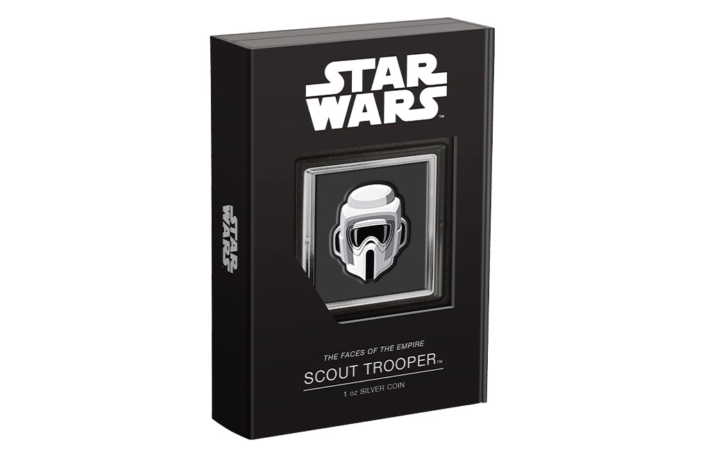 Buy 1 oz Silver Faces of the Empire™ Scout Trooper™ Coin (2021), image 4