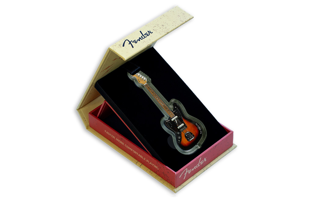 Buy 1 oz Silver Fender® Jaguar Guitar Coin (2024), image 7