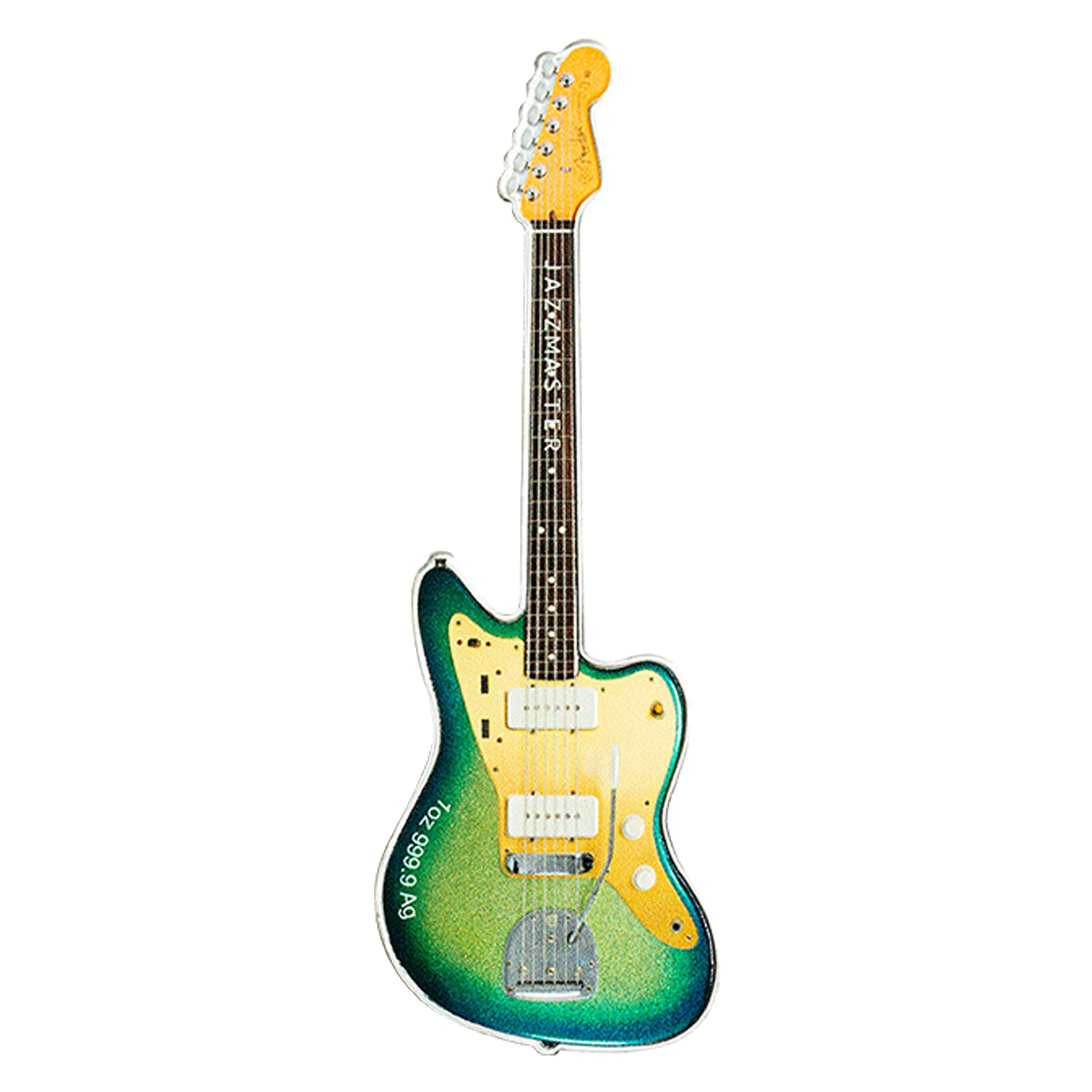Buy 1 oz Silver Fender® Jazzmaster™ Coin (2024), image 0