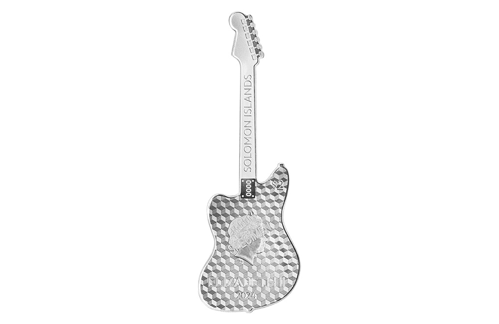 Buy 1 oz Silver Fender® Jazzmaster™ Coin (2024), image 1