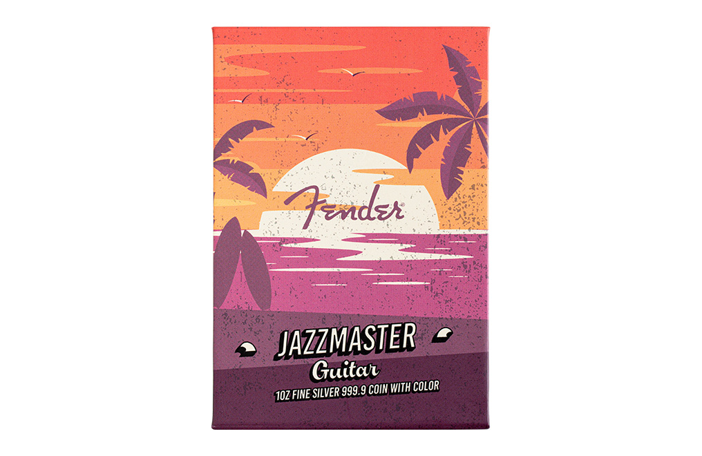 Buy 1 oz Silver Fender® Jazzmaster™ Coin (2024), image 6