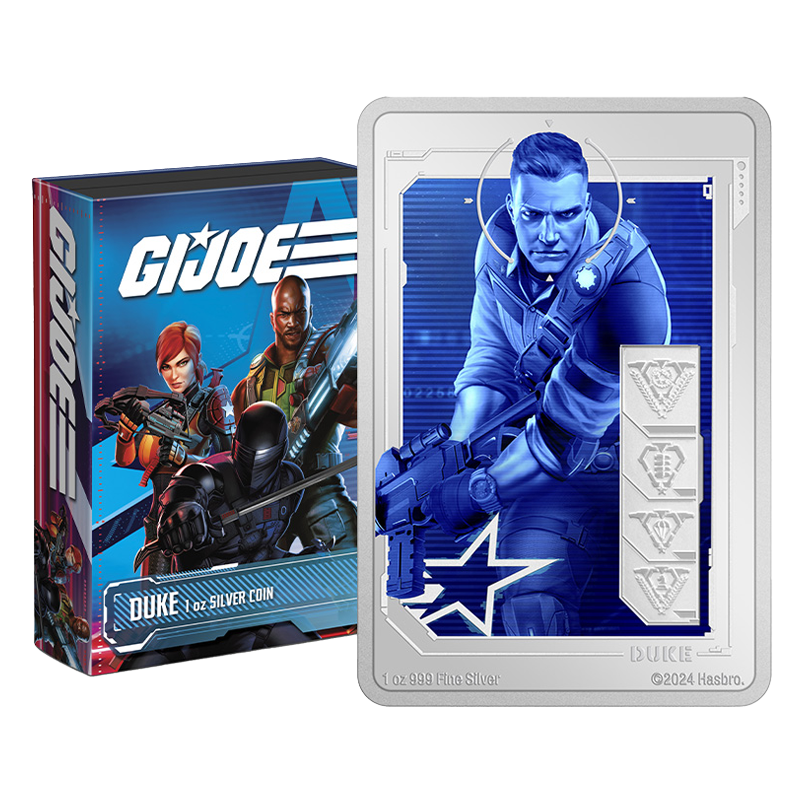 Buy 1 oz Silver G.I Joe Duke Coin (2024) , image 0