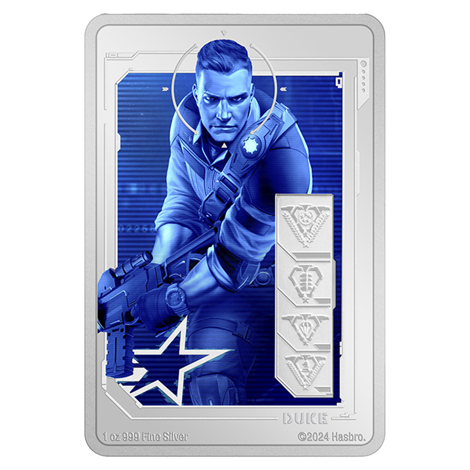 Buy 1 oz Silver G.I Joe Duke Coin (2024) , image 1