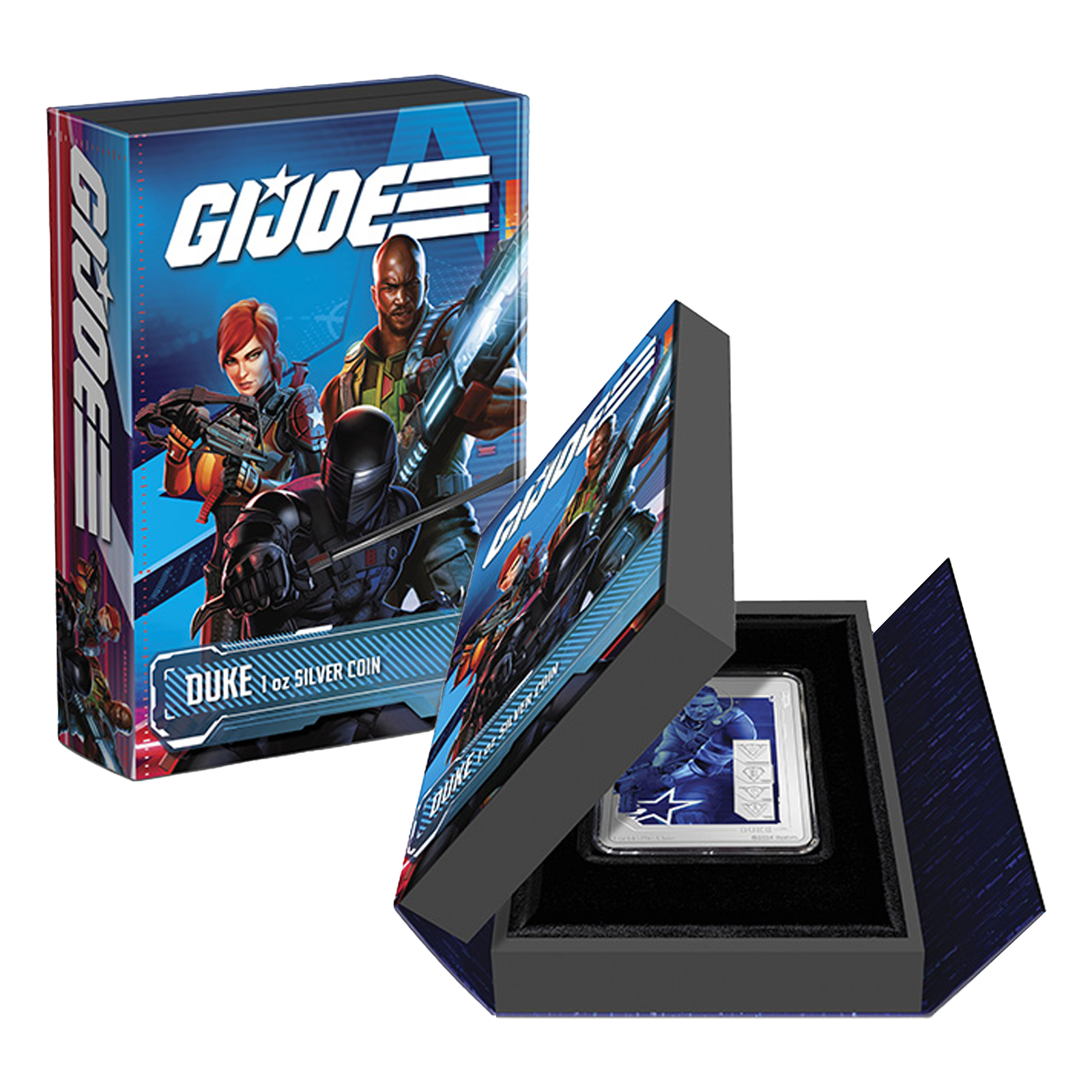 Buy 1 oz Silver G.I Joe Duke Coin (2024) , image 3