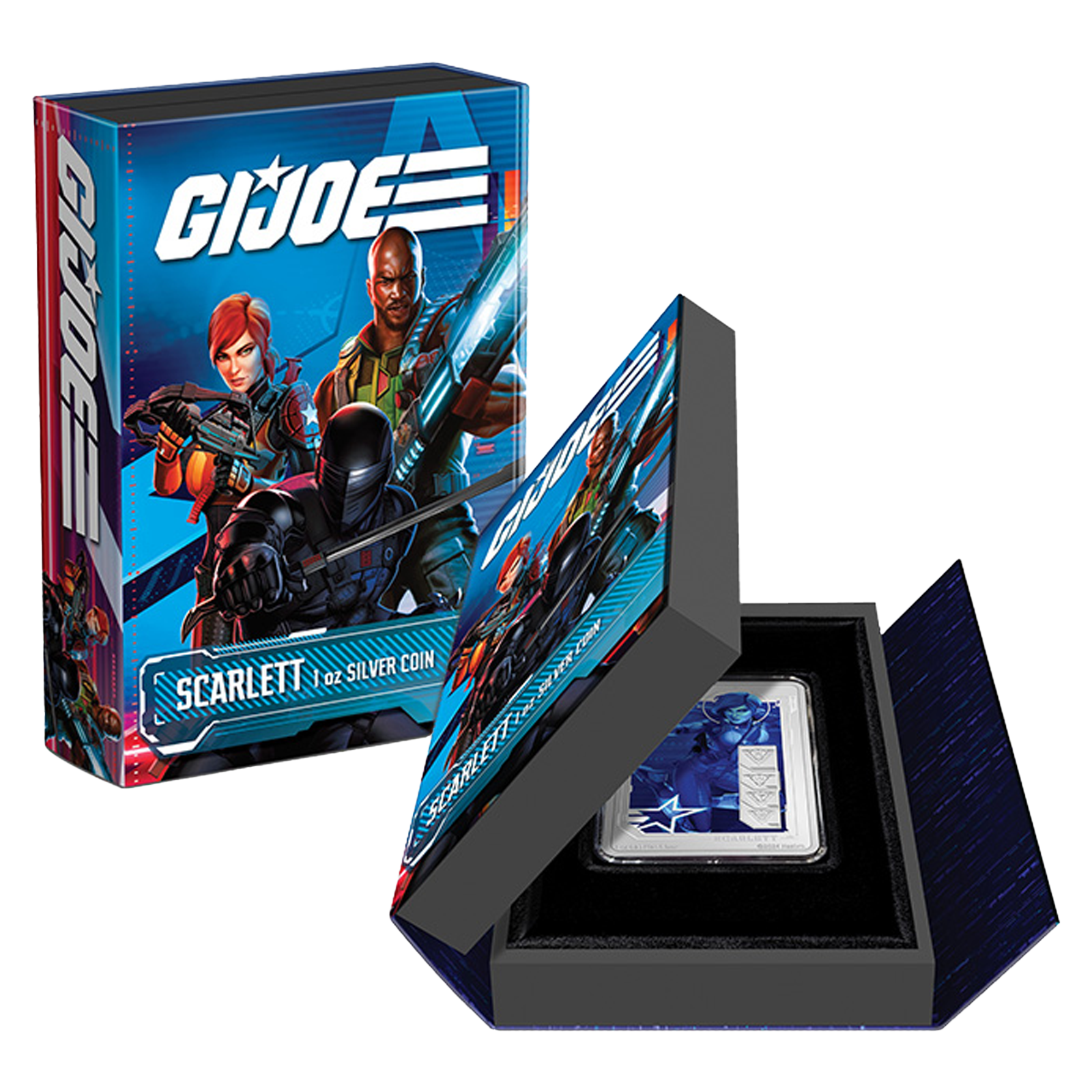 Buy 1 oz Silver G.I Joe Scarlett Coin (2024), image 3