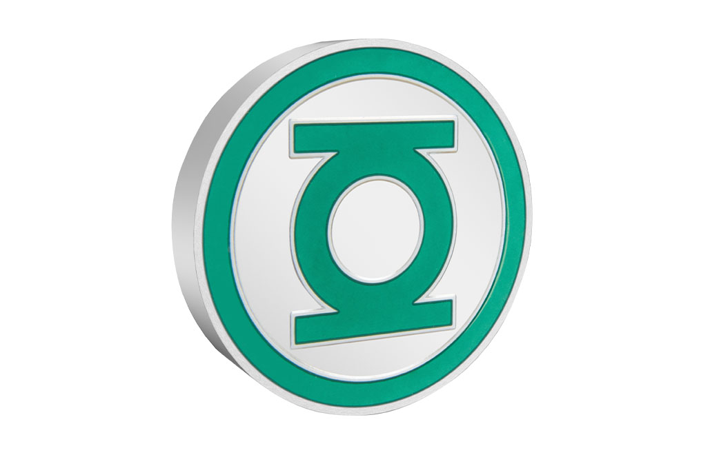 Buy 1 oz Silver GREEN LANTERN™ Emblem Coin (2021), image 1