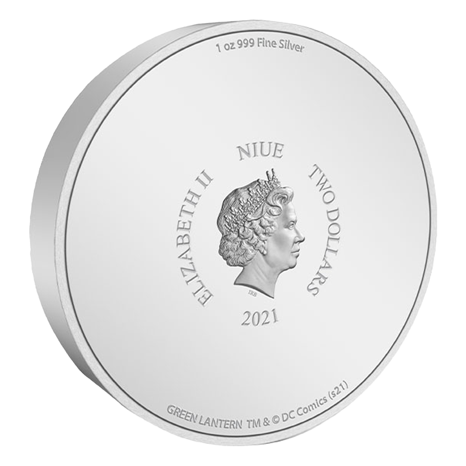 Buy 1 oz Silver GREEN LANTERN™ Emblem Coin (2021), image 1