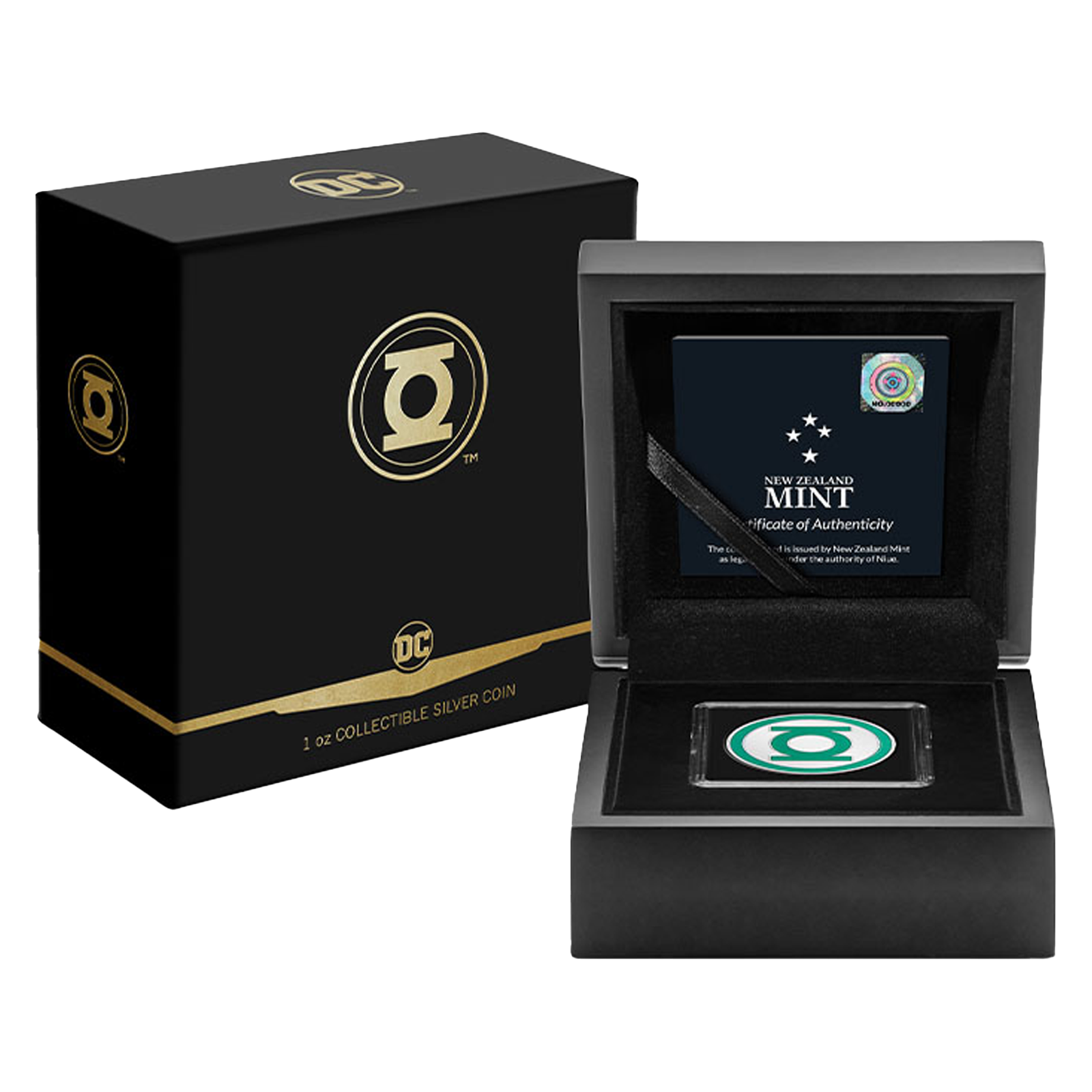 Buy 1 oz Silver GREEN LANTERN™ Emblem Coin (2021), image 2