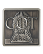 1 oz Silver Game of Thrones™ Iron Throne Medallion (2022)