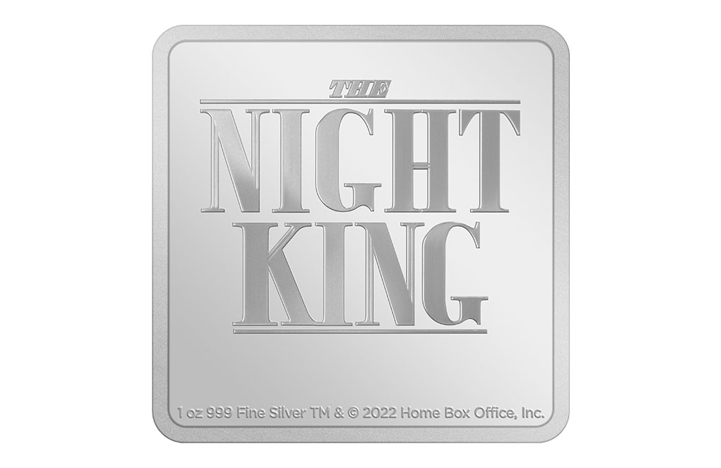 Buy 1 oz Silver Game of Thrones™ Night King Medallion (2022), image 1