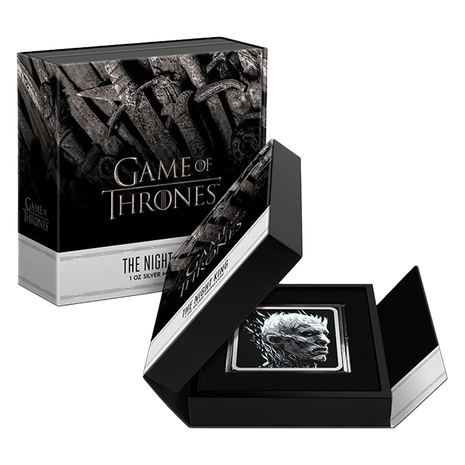 Buy 1 oz Silver Game of Thrones™ Night King Medallion (2022), image 3