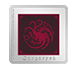 Buy 1 oz Silver Game of Thrones™ Targaryen Medallion (2022), image 1