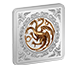 Buy 1 oz Silver Game of Thrones™ Targaryen Medallion (2022), image 3