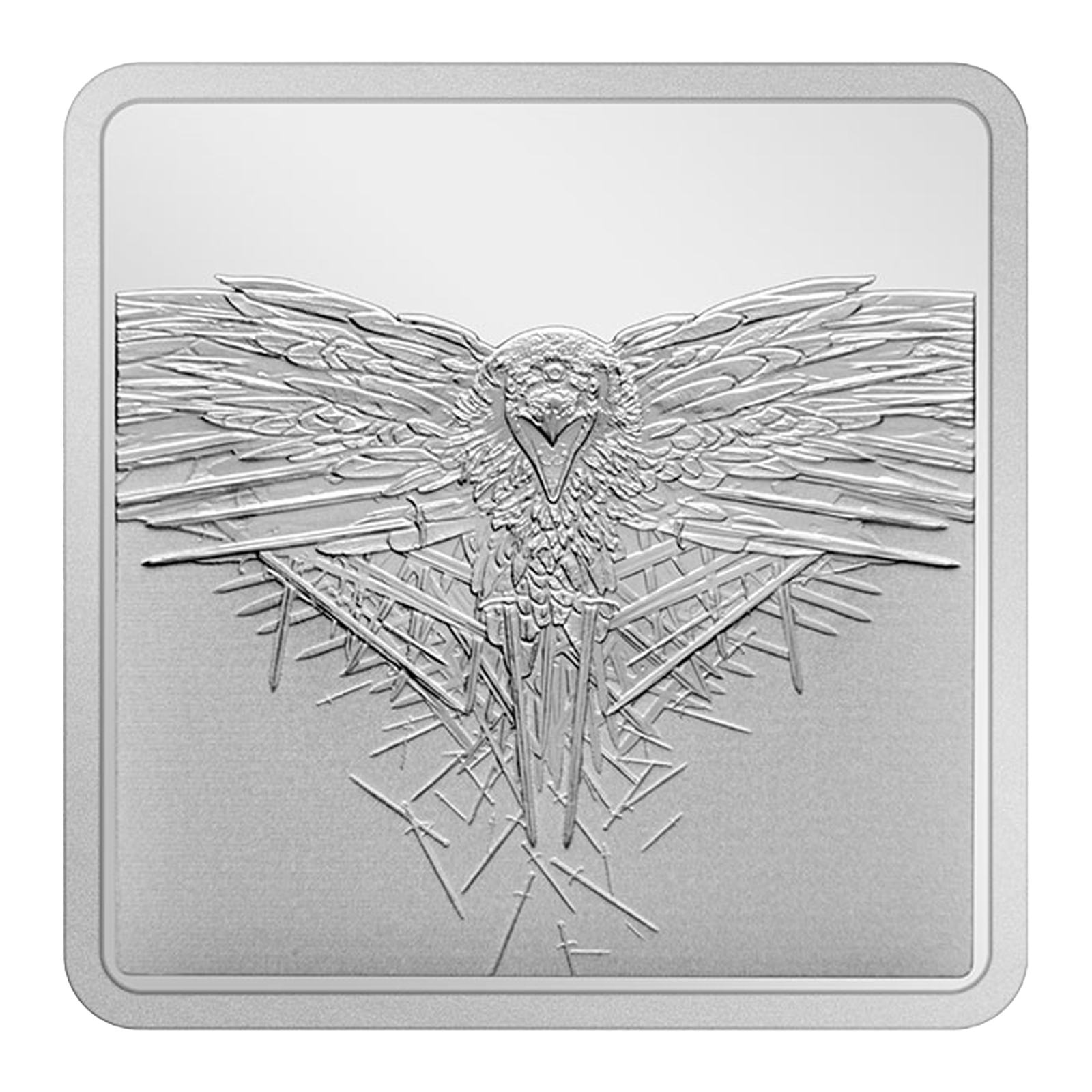 Buy 1 oz Silver Game of Thrones™ Three Eyed Raven Medallion (2022), image 0