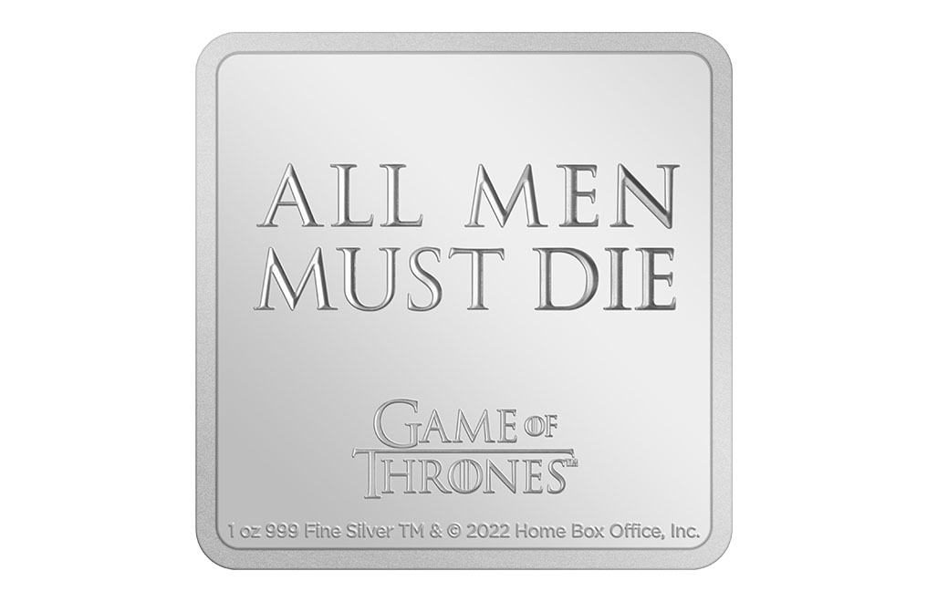 Buy 1 oz Silver Game of Thrones™ Three Eyed Raven Medallion (2022), image 1