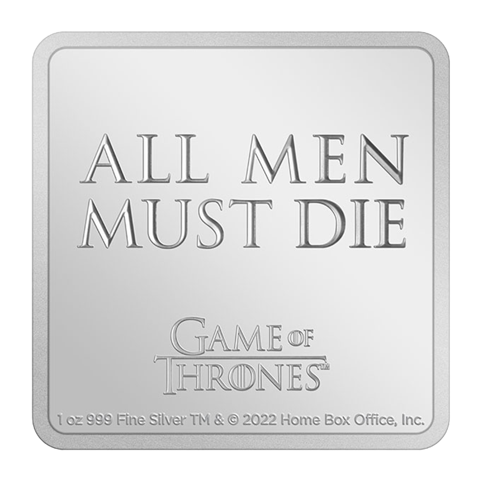 Buy 1 oz Silver Game of Thrones™ Three Eyed Raven Medallion (2022), image 1