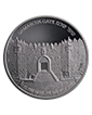 1 oz Silver Gate of Jerusalem Damascus Gate Round (2018)