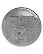 1 oz Silver Gates of Jerusalem Lion's Gate Round (2018)