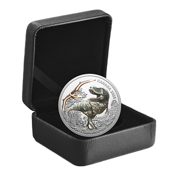 Buy 1 oz Silver Glow in the Dark T. rex Coin (2026), image 4