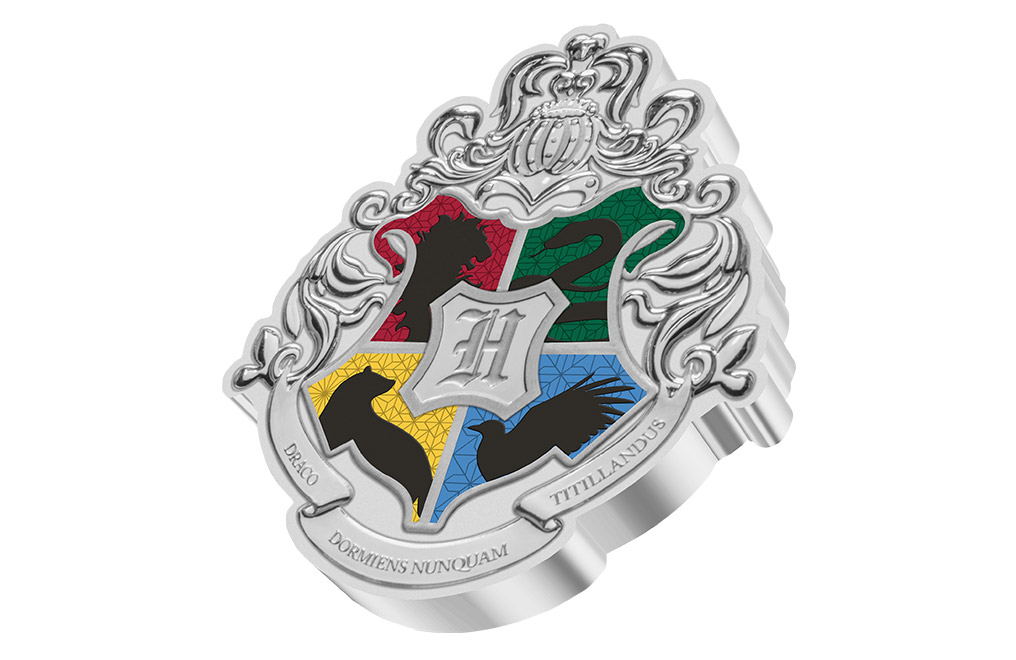 Buy 1 oz Silver Harry Potter™ Hogwarts™ Crest Coin (2021), image 1