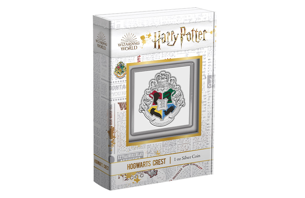 Buy 1 oz Silver Harry Potter™ Hogwarts™ Crest Coin (2021), image 3