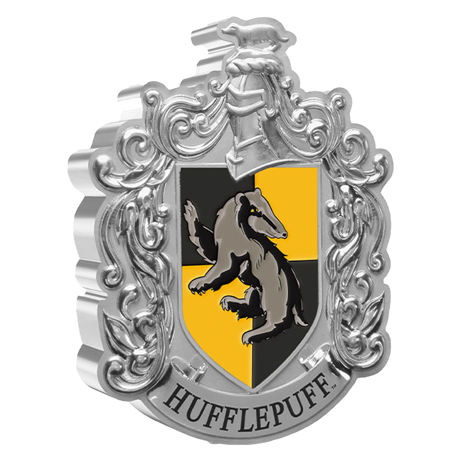 Buy 1 oz Silver Hogwarts™ Hufflepuff Crest (2021), image 2