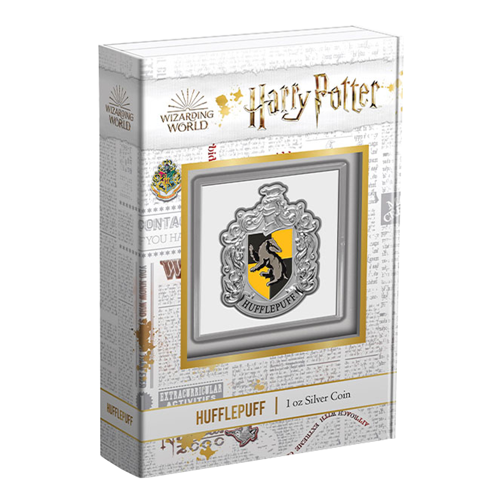 Buy 1 oz Silver Hogwarts™ Hufflepuff Crest (2021), image 3