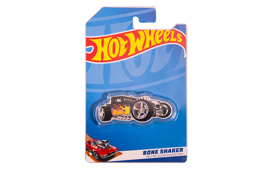 Buy 1 oz Silver Hot Wheels™ Bone Shaker™ Coin (2024), image 0